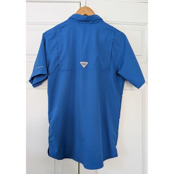 Columbia Youth PFG Omni-Shade Short Sleeve Fishing Shirt - Picture 6 of 6